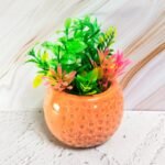 Dotted Ceramic Ball Planter Pot - Image 2