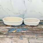 Khurja Pottery Brown Plain Ceramic Bonsai Pots - Image 2