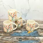 DPAARA Dual Tone Khurja Pottery Ceramic Cups - Image 2