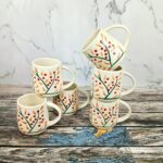 DPAARA Dual Tone Khurja Pottery Ceramic Cups