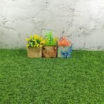 Khurja Pottery Square Shape Succulent Pots