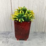 Khurja Pottery Multicolor Indoor Ceramic Pots-SK6005