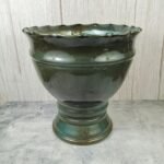 Khurja Pottery Cutting Design Outdoor Pots-SK6016