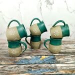 Matt Finish Double Glaze Ceramic Coffee Mug-CC1058