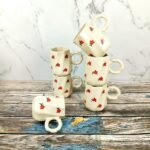 Stoneware Khurja Ceramic Coffee Tea Cups-CC1063