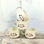 Modern Design Khurja Ceramic Tea Cups-CC1078