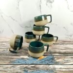 Double Glaze Rustic Ceramic Tea Coffee Cups-cc1097