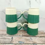 Dual Tone Khurja Pottery Ceramic Coffee Mug-CC1112