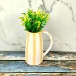Jug Shape Handmade Ceramic Flower Vase-CC1528