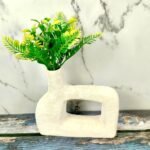 Handmade Khurja Pottery Ceramic Flower Vase-CC1530
