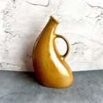 Vintage Design Brown Ceramic Flower Vases-AJ1027
