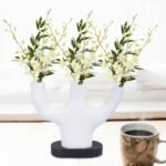 Khurja Pottery Decorative Ceramic Flower Vases-AJ1033