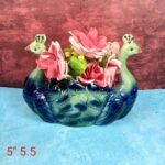 Dual Duck Shape Ceramic Planters Pot-SK1034