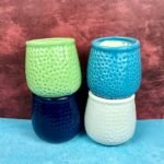 Dotted Multicolor Ceramic Planters Pot-SK1037