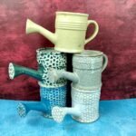 Water Pump Design Ceramic Planters Pot-SK1128