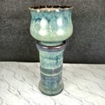 Glossy Glaze Large Ceramic Stand Gamla-SK1199