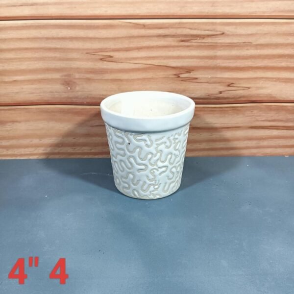 RD Glaze Glass Shape Ceramic Pots-SK1203