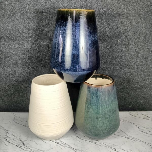 Khurja Pottery Outdoor Ceramic Planters Pot-SK1262