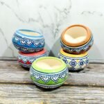Multicolor Handpainted Ceramic Bonsai Pots-AA7001