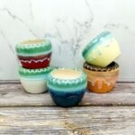 Drop Glaze Multicolor Ceramic Planters Pot-AA7024