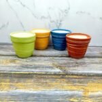 Ring Balti Khurja Ceramic Planters Pot-AA7026