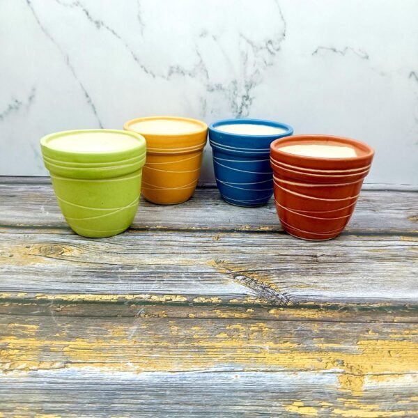 Ring Balti Khurja Ceramic Planters Pot-AA7026
