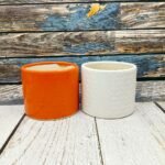 Pipe Shape Multicolor Ceramic Planters-AA7122