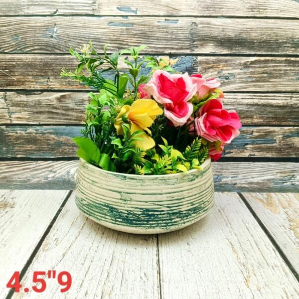 Multicolor Indoor Ceramic Bonsai Pots-AA7126
