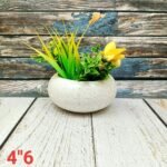 Multicolor Plain Ceramic Bonsai Planters-AA7131