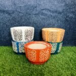 RD Glaze Indoor Ceramic Planters Set of 2-AA7159