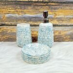 Ring Design Round Ceramic Bathroom Sets-MD1012