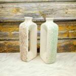 Khurja Pottery Chemical Glaze Flower Vase-MD1501
