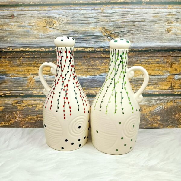 Multicolor Handpainted Ceramic Bottles-MD1520