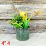 Glossy Green Ceramic Succulent Planter-ST8518