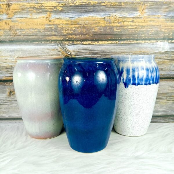 Kullhad Shape Ceramic Indoor Planters Pot-ST8524