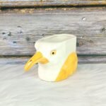 Bird Face Khurja Ceramic Planters Pot-ST8541