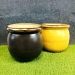Glossy Glaze Dabbu Ceramic Planters Pot-ST8578